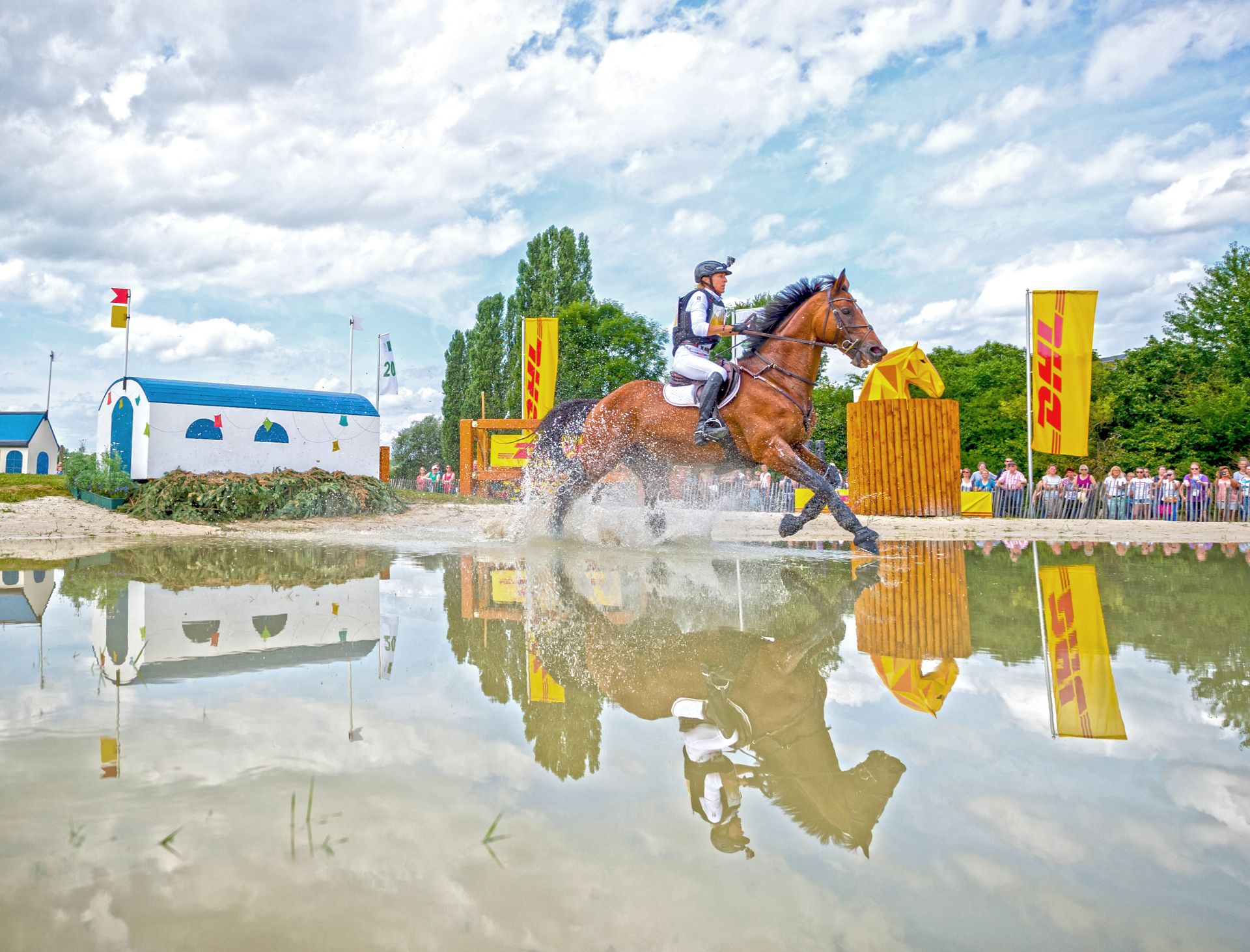 Die deutsche Reiterin Ingrid Klimke trat bereits mehrfach beim Chio Aachen an