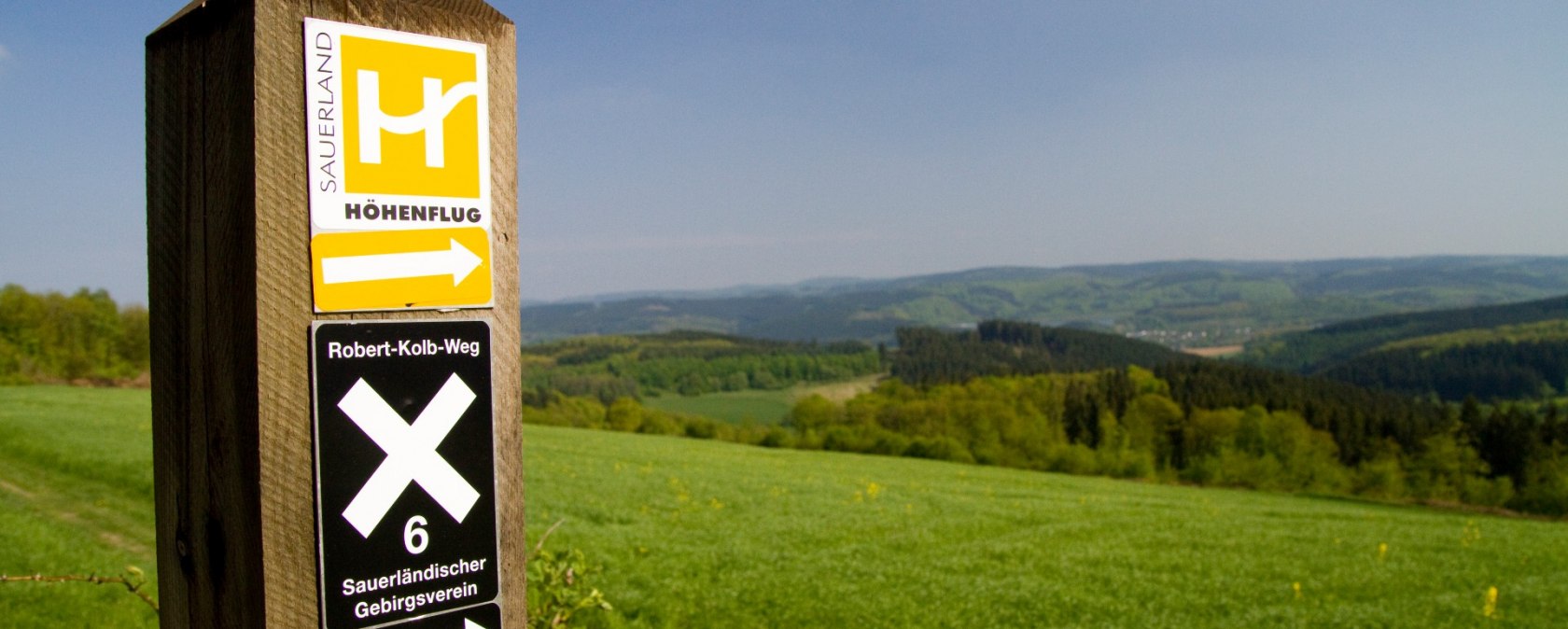 Beschilderung Höhenflug Sauerland, © Sauerland Tourismus e.V.