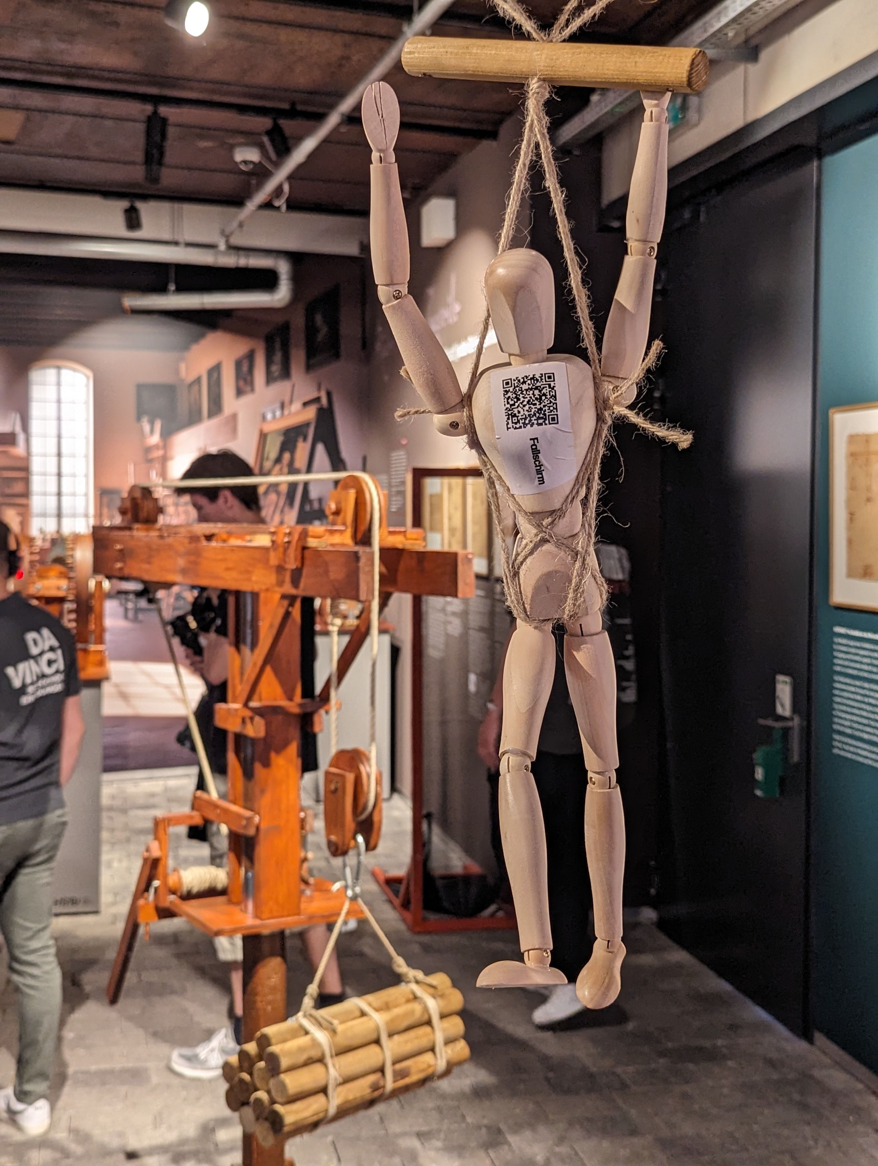 Da Vincis unglaubliche Maschinen nehmen einen großen Themenschwerpunkt in der Ausstellung ein