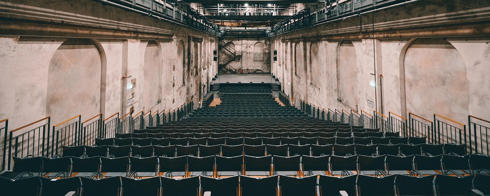 Früher Gebläsehalle heute ein Theatersaal für Konzerte im  Landschaftspark Duisburg-Nord, © Johannes Höhn