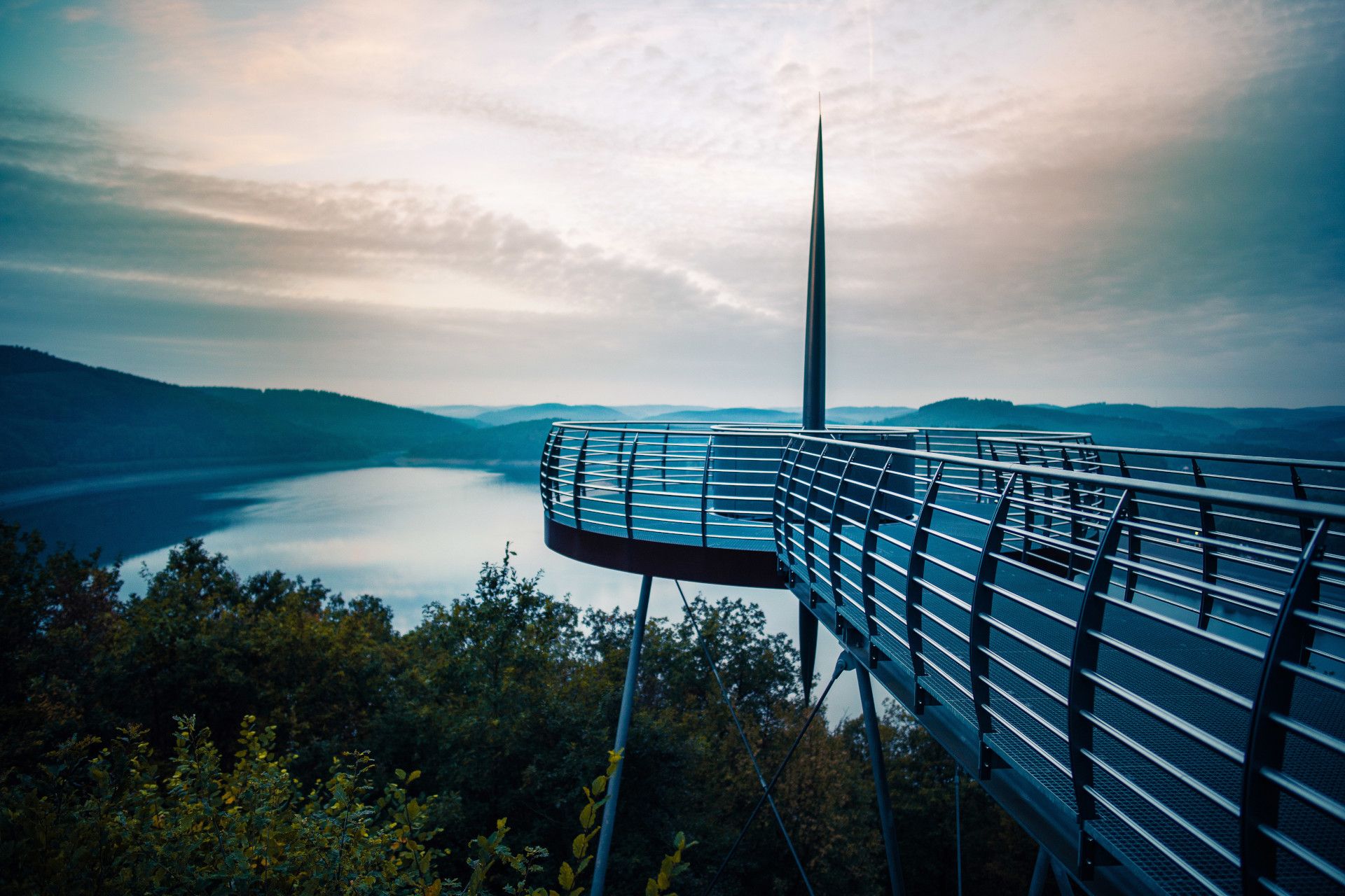 Biggeblick Aussichtsplattform Sauerland