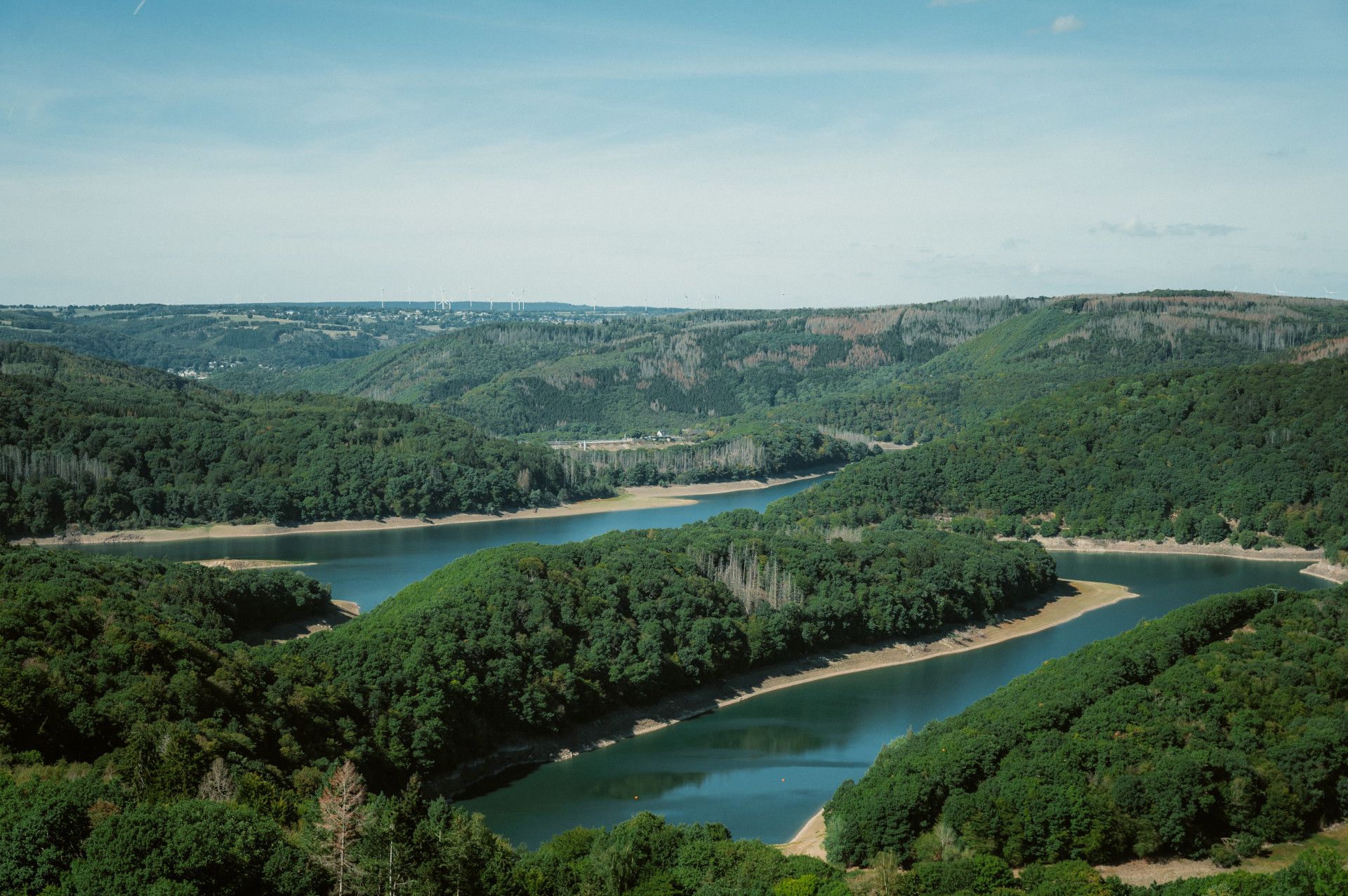 Urfttalsperre im Nationalpark Eifel