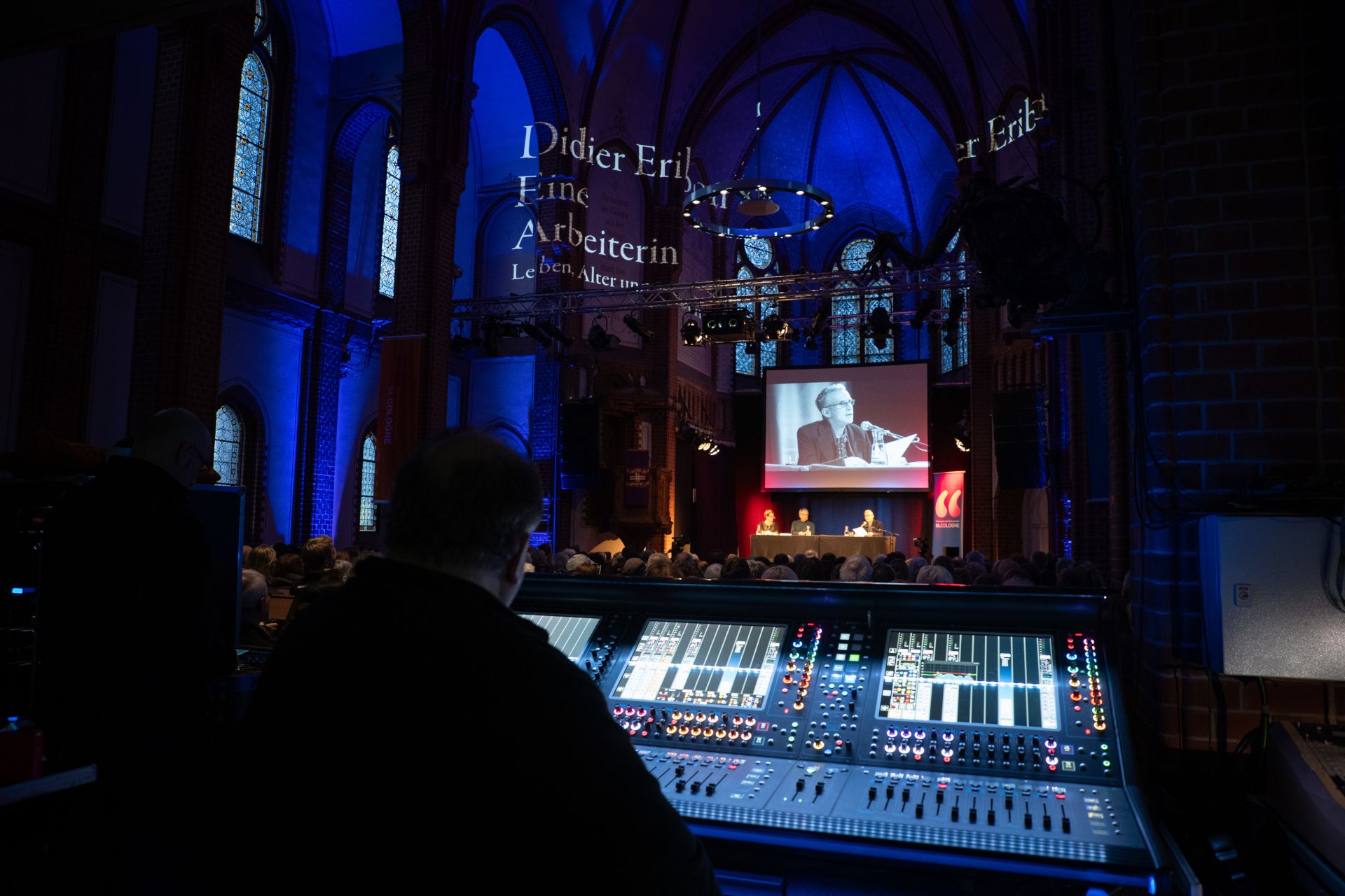 Die Kulturkirche Köln ist einer der herausragenden Veranstaltungsorte der lit.COLOGNE