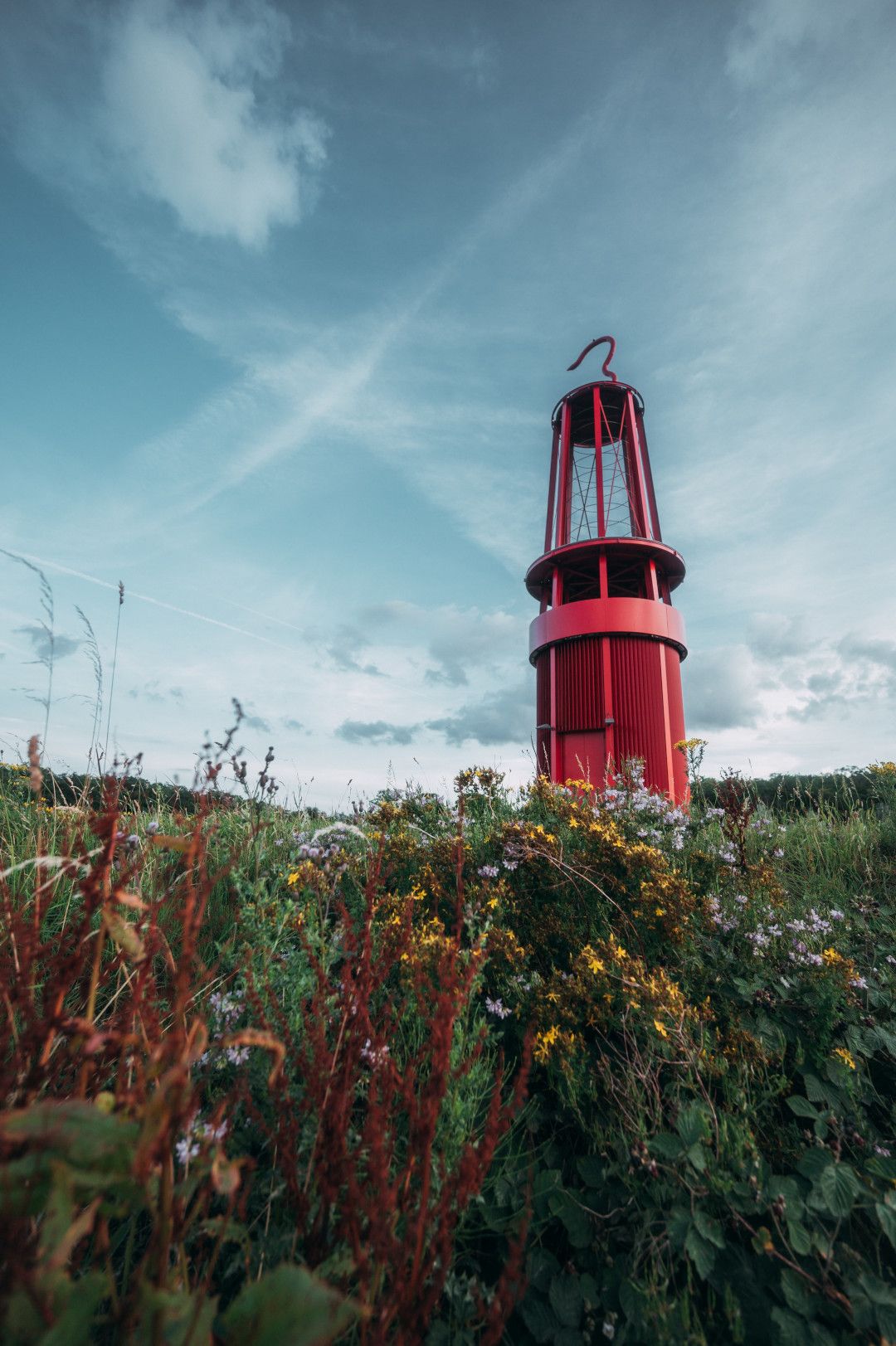 Das Geleucht auf der Halde Rheinpreußen in Moers