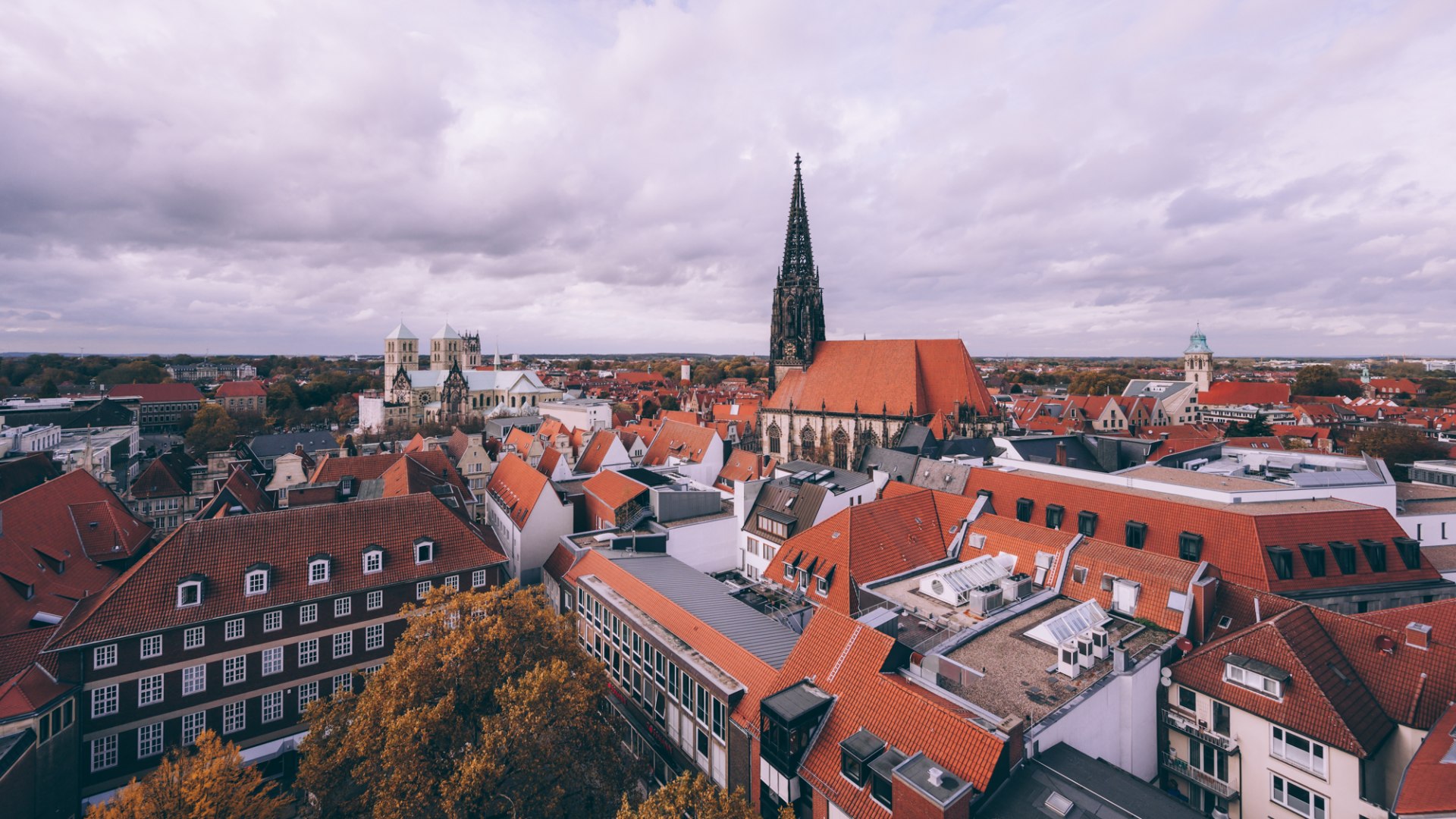 Ausblick auf die Altstadt Münster, © Johannes Höhn