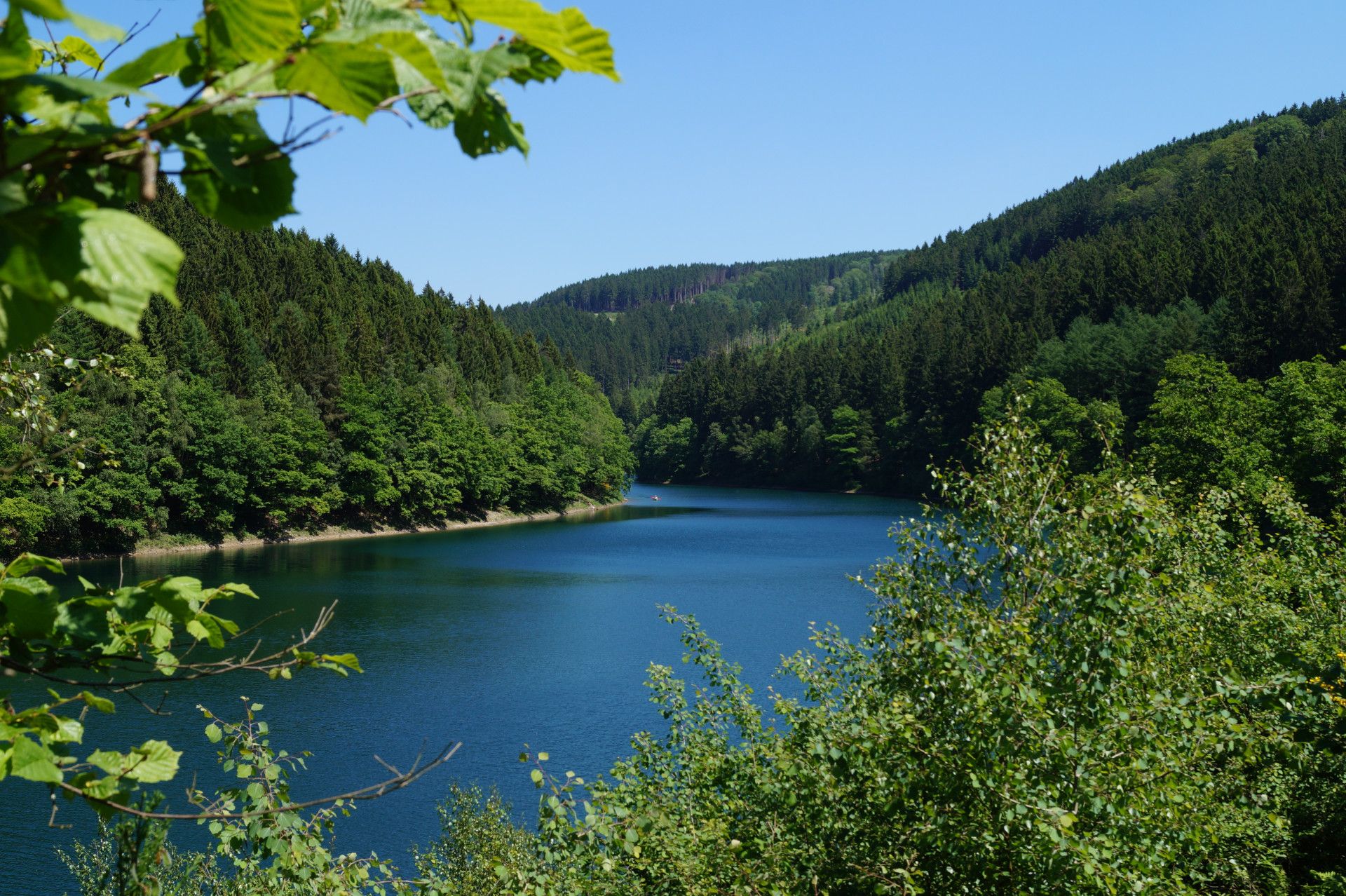 Aggertalsperre im Bergischen Land