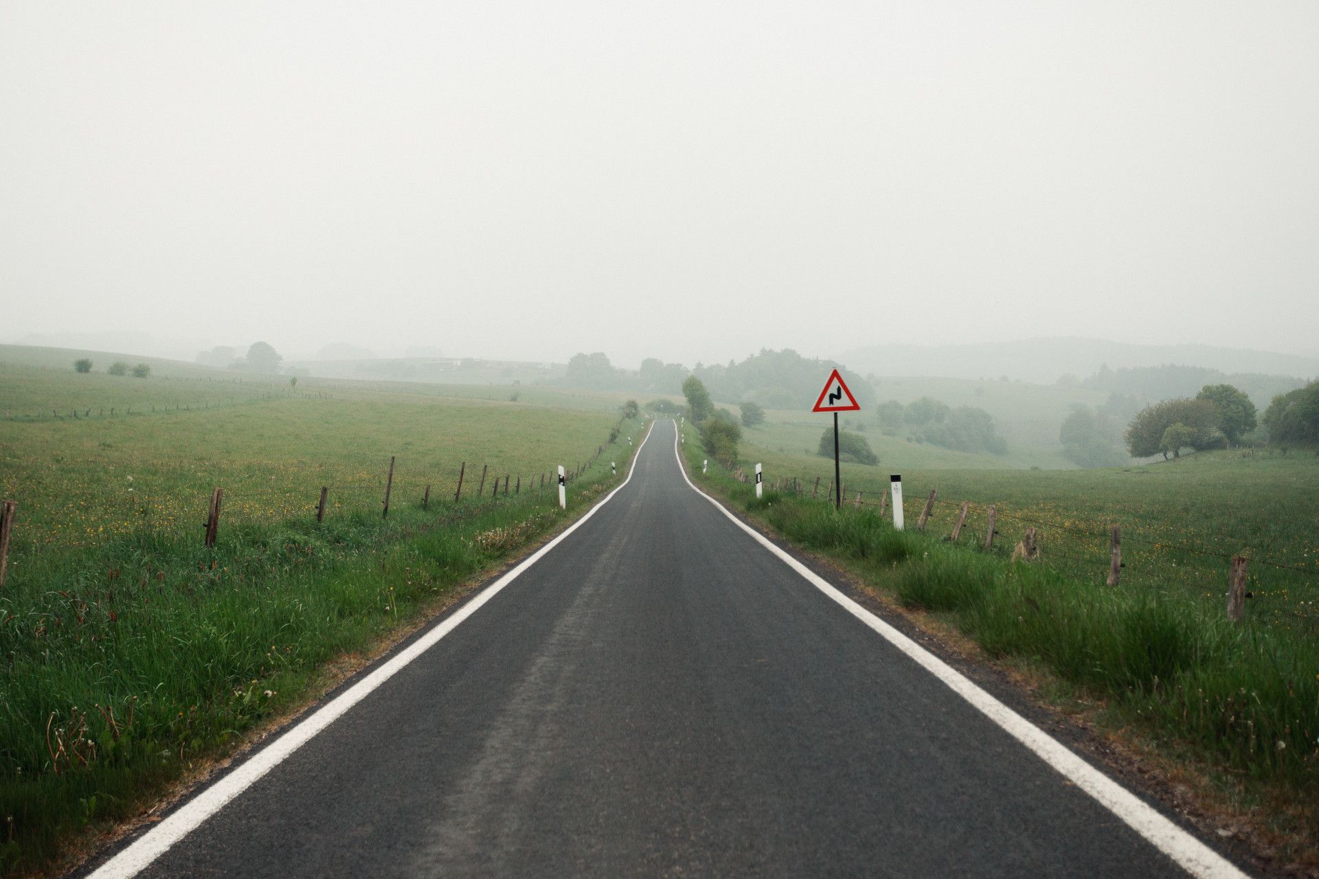 Straße in der Eifel