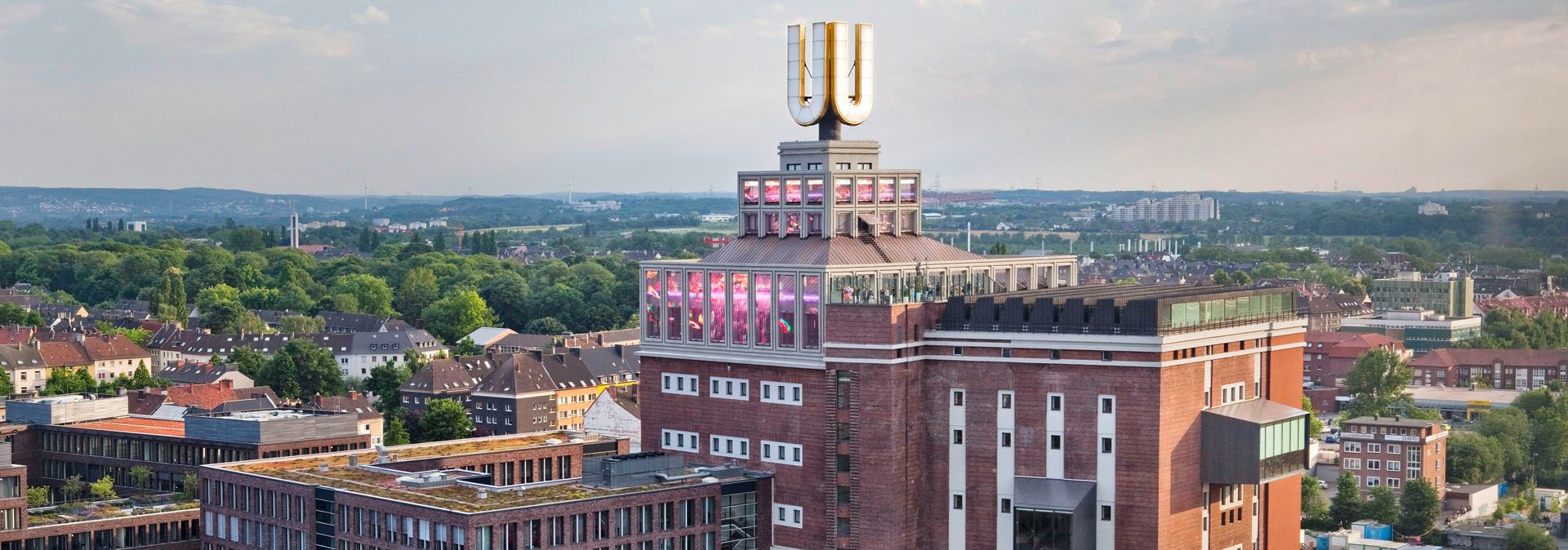 Das Dortmunder U in der Außenansicht