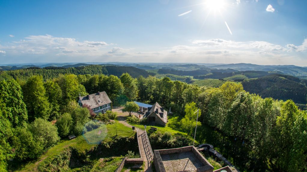 Ausblick auf Hilchenbach-Grund Ginsburg