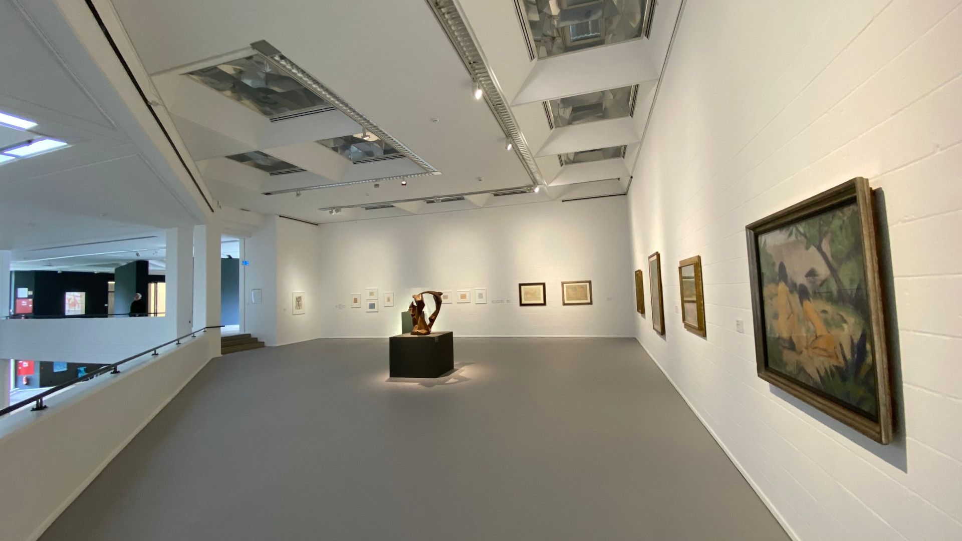 Ausstellungsraum des Lehmbruck Museums in Duisburg