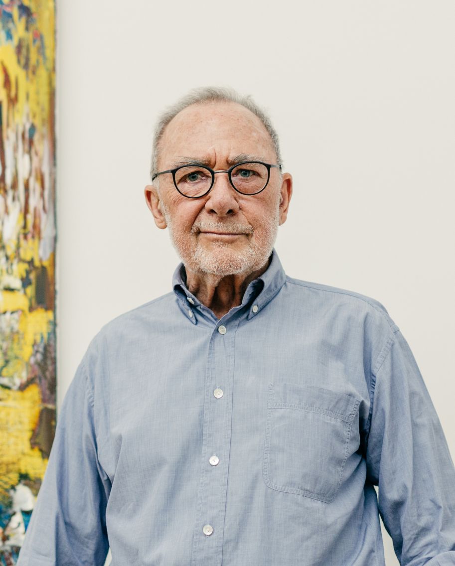 Gerhard Richter im Albertinum, Dresden, 2017