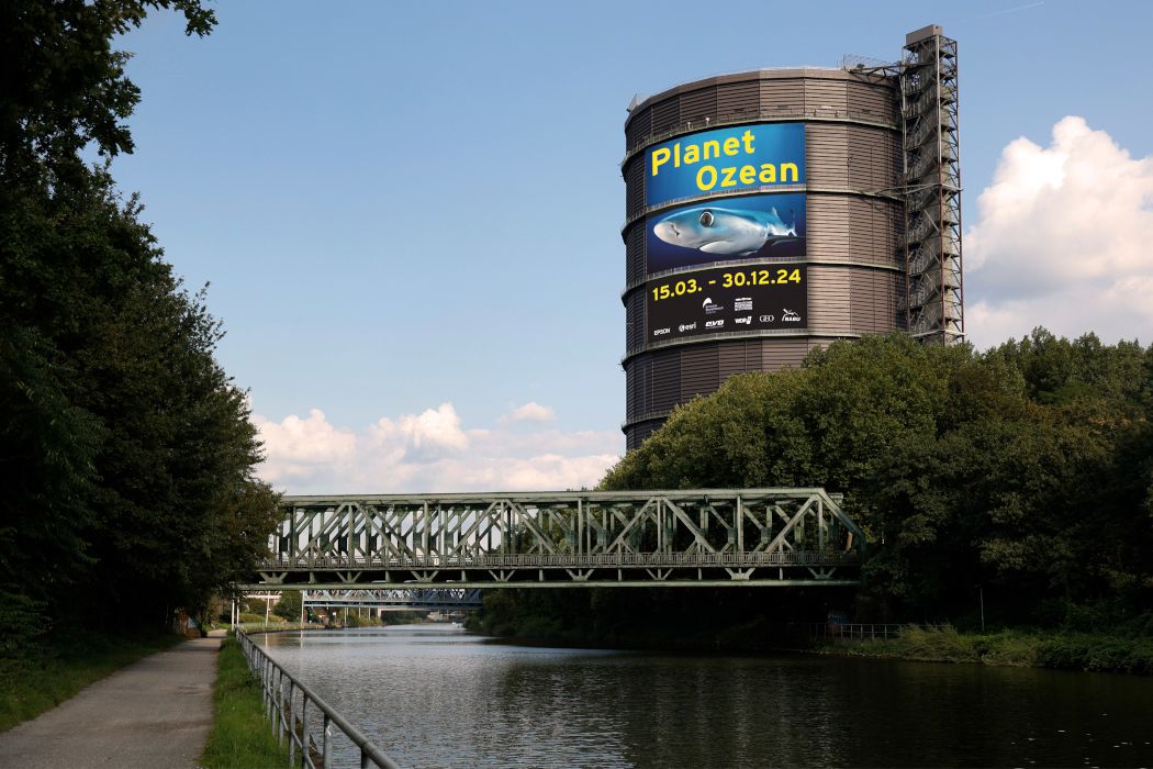 Der Gasometer Oberhausen hat sich vom Industriegiganten zum Denkmal gewandelt