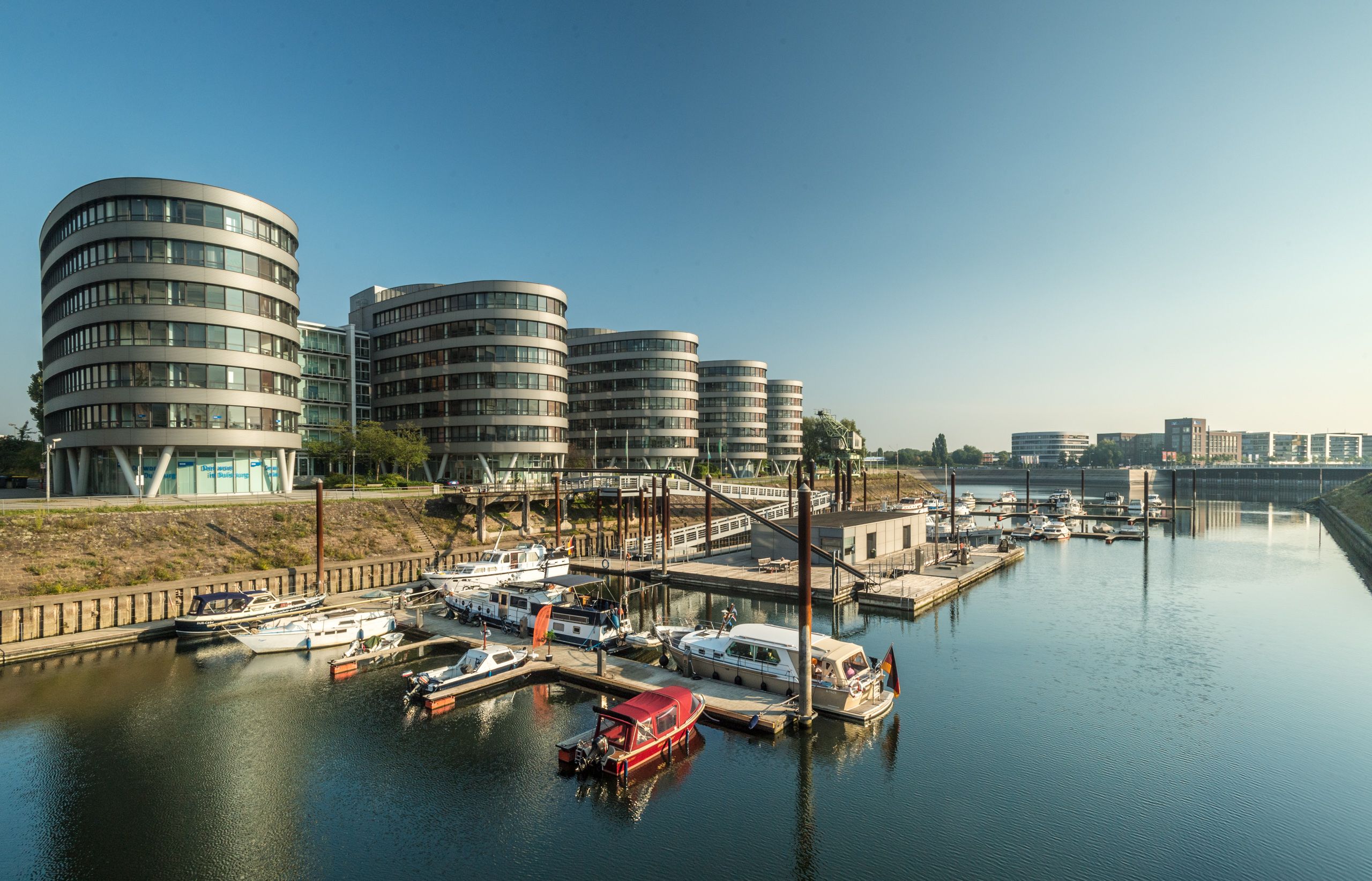 Hafen in Duisburg