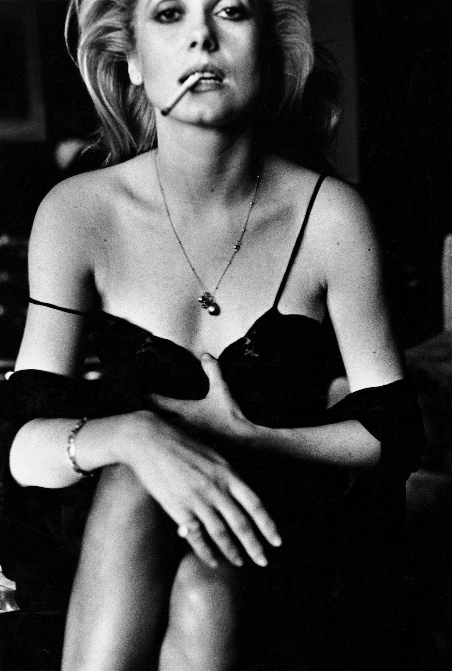 Helmut Newton, Catherine Deneuve, Esquire, Paris 1976