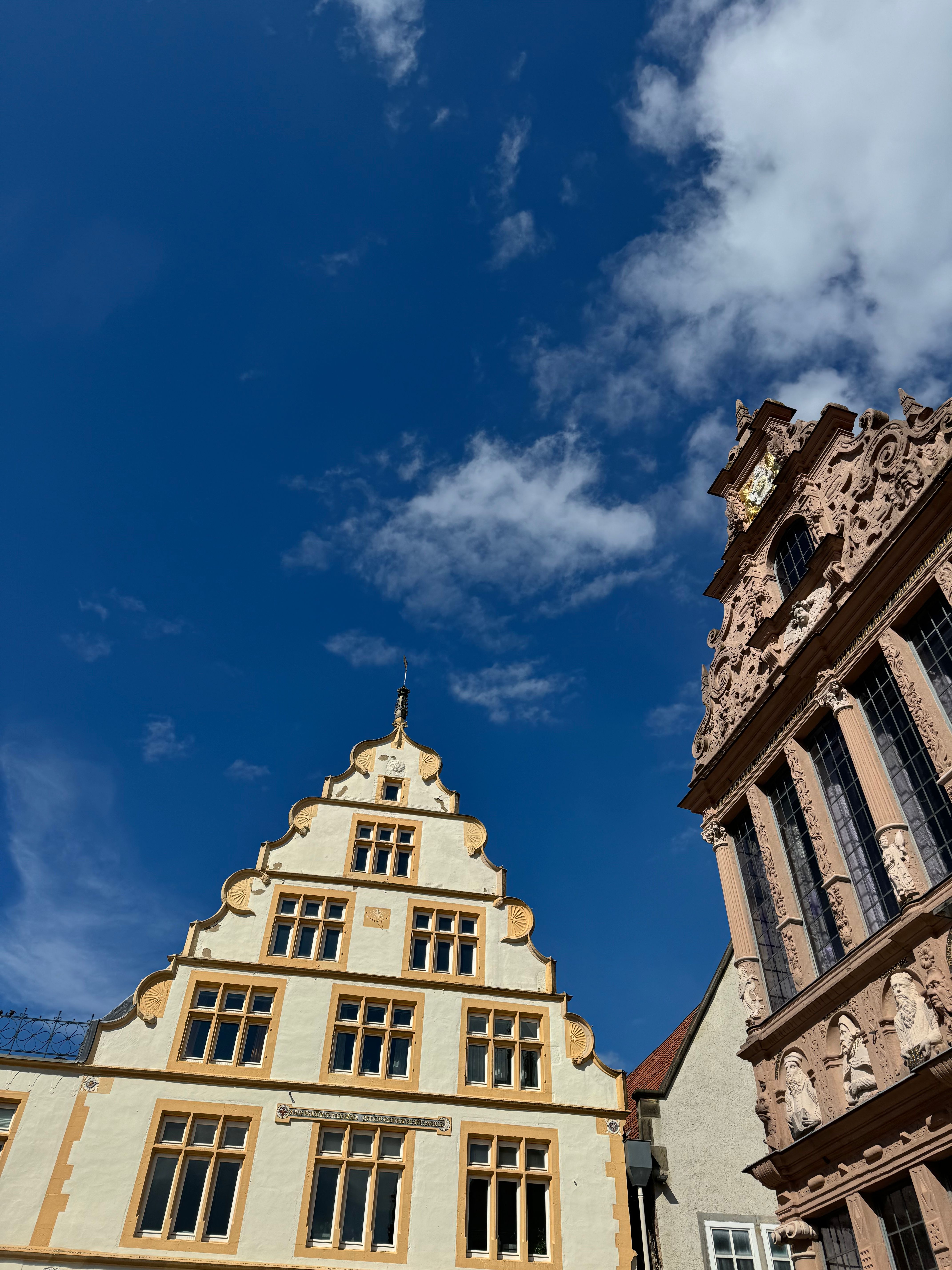 Fachwerkhäuser in der Innenstadt von Lemgo