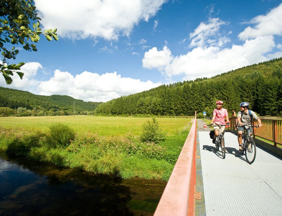 Fahrrad fahren in der Eifel