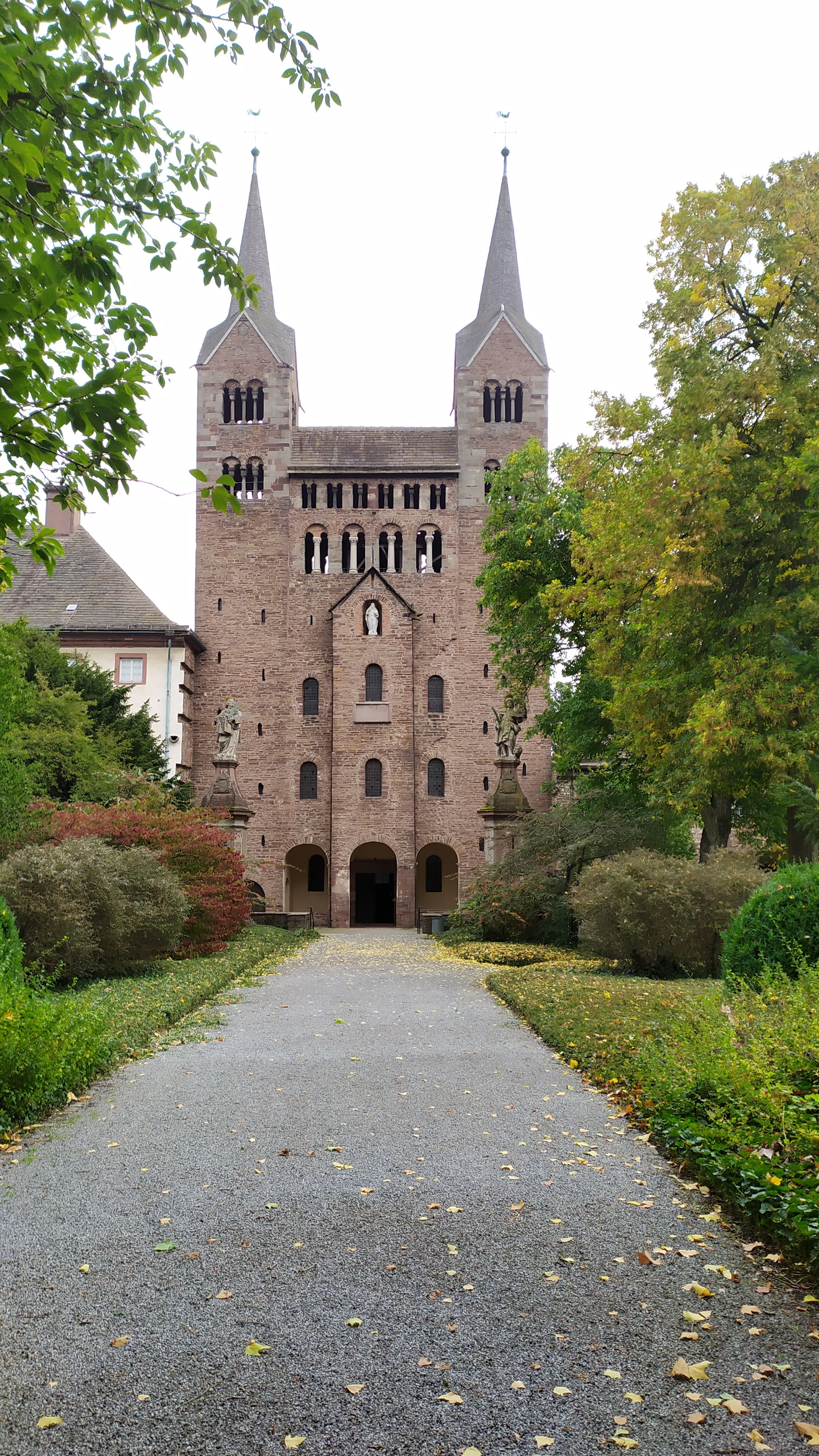 Schloss Corvey Kirche und Westwerk