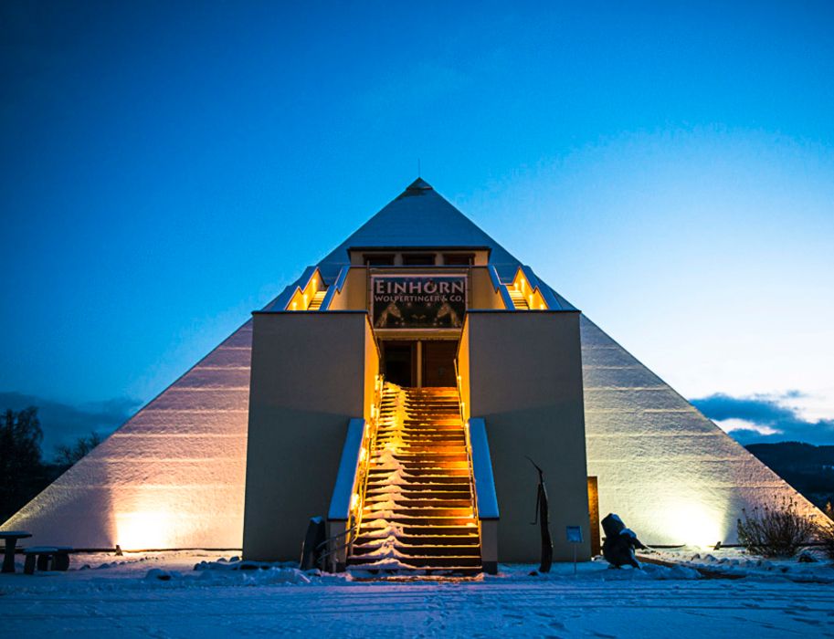 In den Sauerland-Pyramiden sind die Ausstellungen des Galileo Parks untergebracht