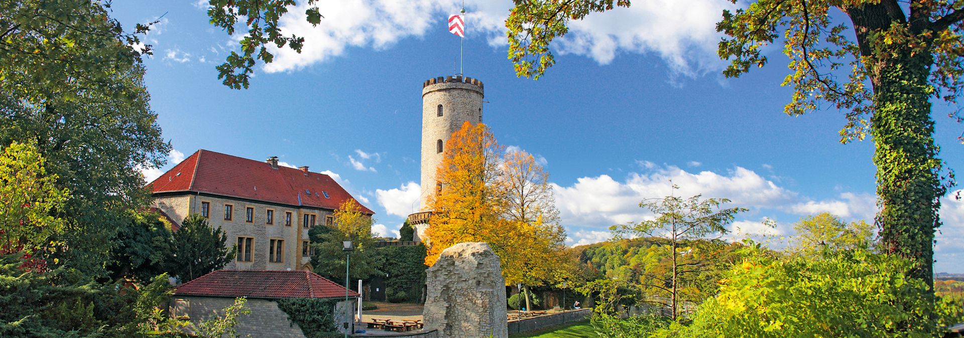 Die Sparrenburg gilt als Wahrzeichen Bielefelds 