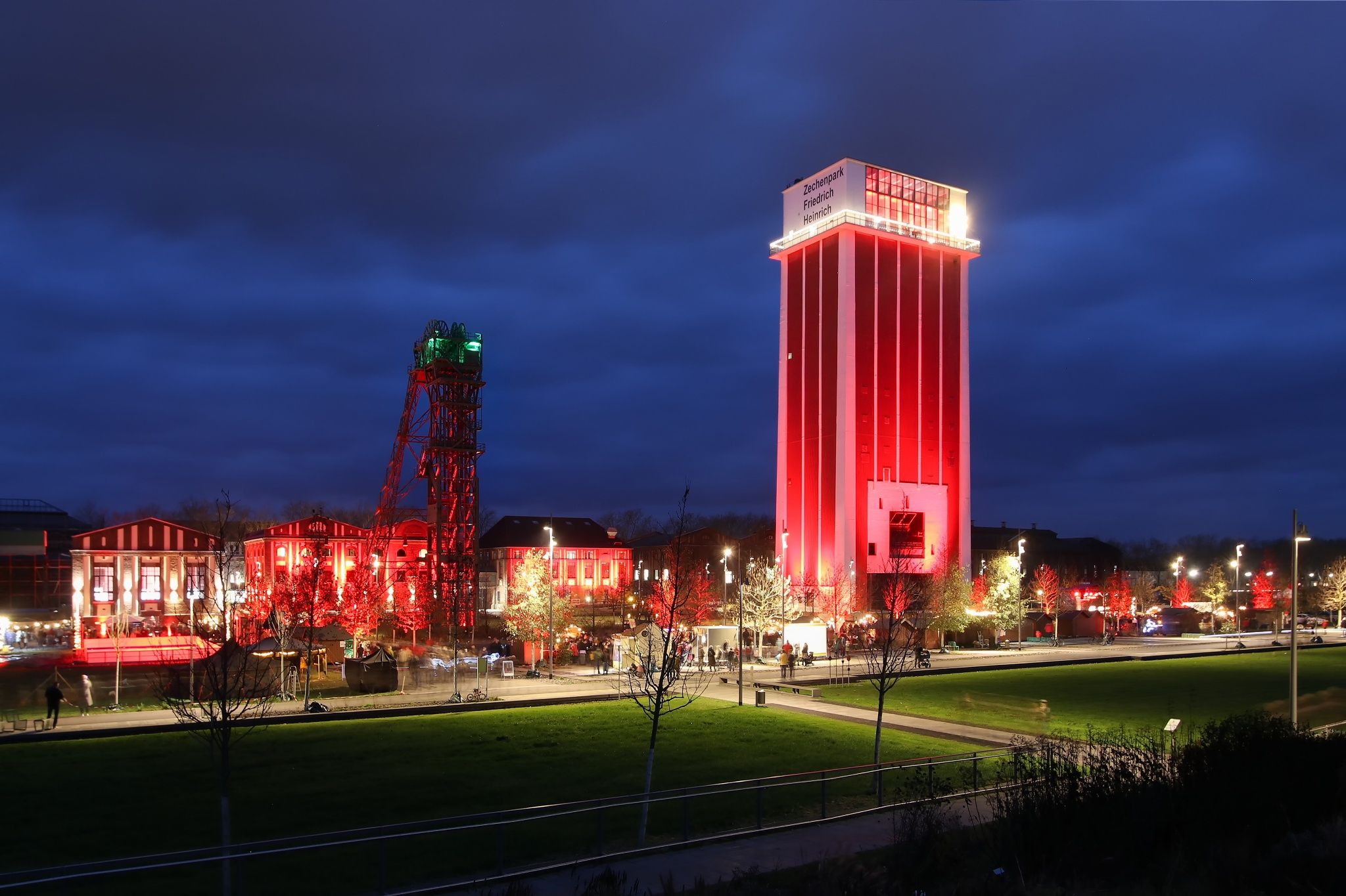 Weihnachtsmarkt im Zechenpark