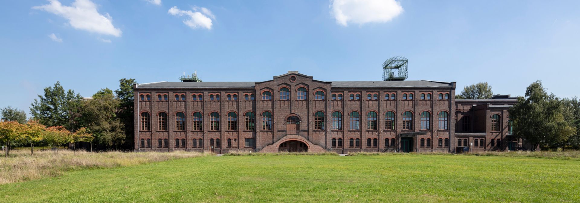 Die Maschinenhalle der ehemaligen Zeche Zweckel wurde 1909 vom königlich-preußischen Staat erbaut