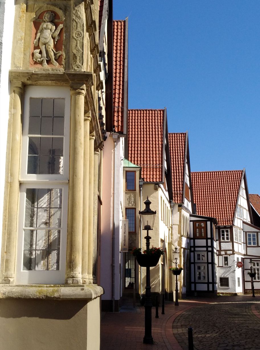 Das Mindener Museum befindet sich in sechs zusammenhängenden Gebäuden aus dem 16. Jahrhundert