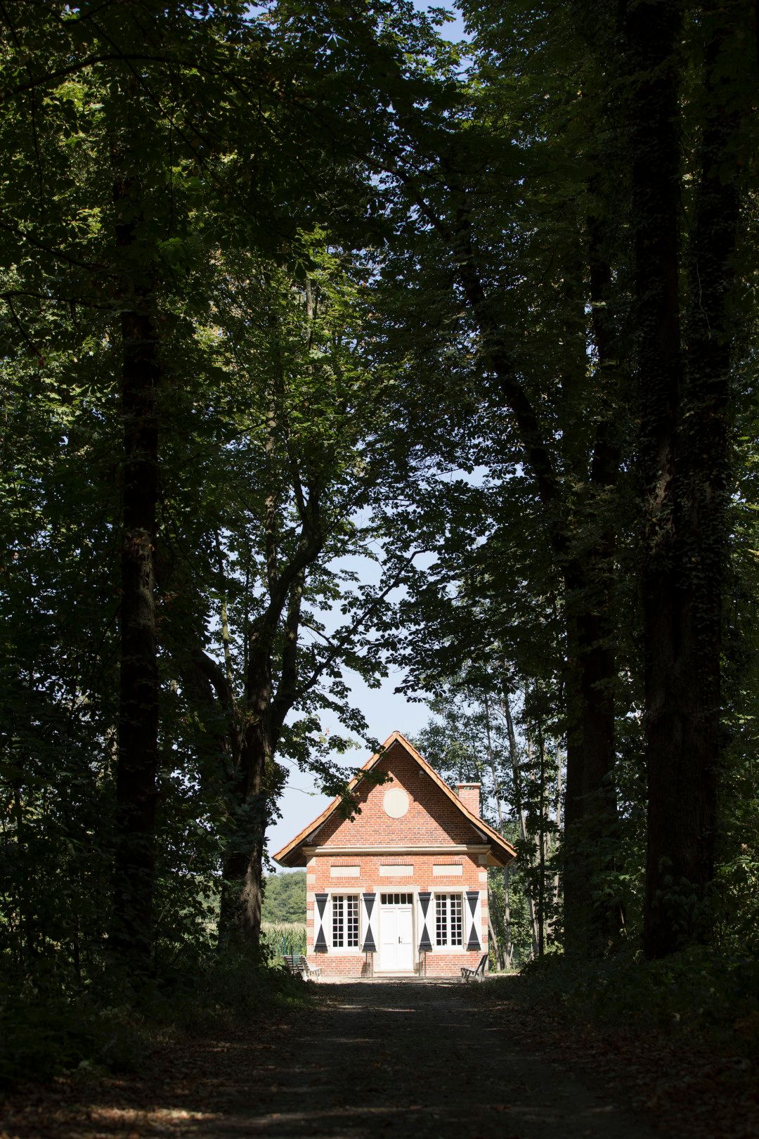 Gartenanlage vor Burg Hülshoff, Münsterland