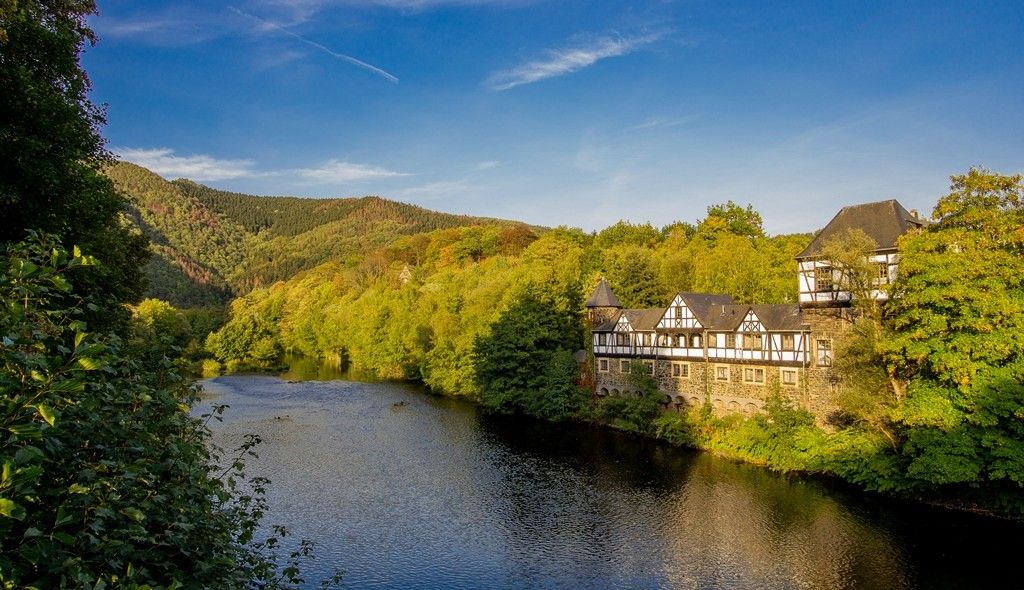 Lenne bei Altena, Sauerland