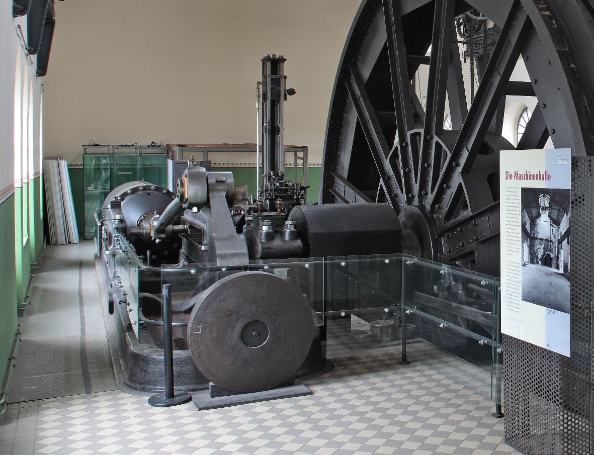 Die Dampfmaschine im Industriemuseum Zeche Hannover