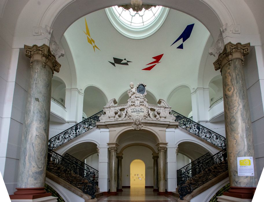 Das Foyer des Leopold Hoesch Museums in Düren