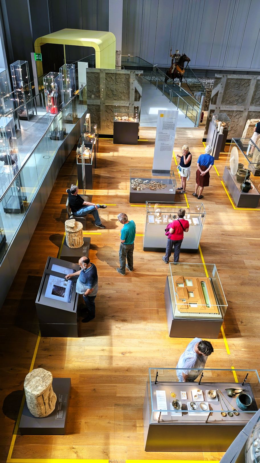 Die Dauerausstellung des LVR-RömerMuseums bietet einen guten Überblick über die römische Geschichte in Xanten