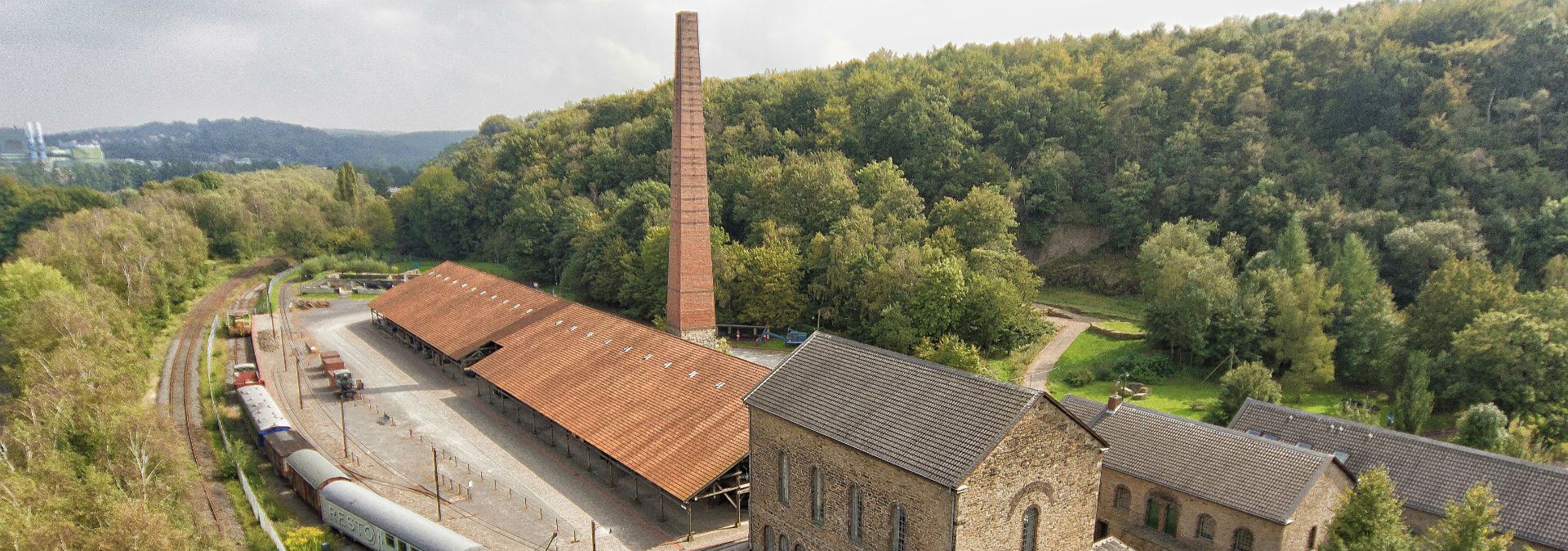 Die Zeche Nachtigall liegt am Eingang des idyllischen Muttentals in Witten