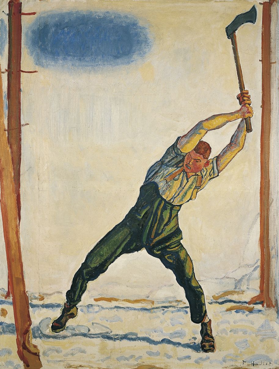 Ferdinand Hodler, Der Holzfäller, 1908/1910