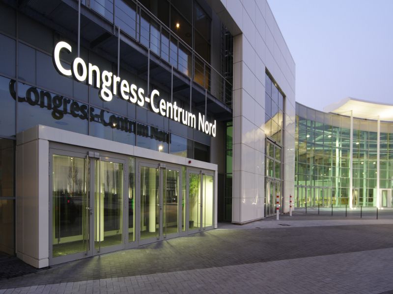 Congress Centrum Nord Eingang