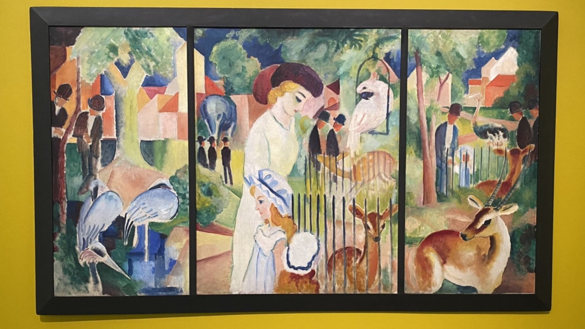 August Macke, Zoologischer Garten, 1912 im Dortmunder U