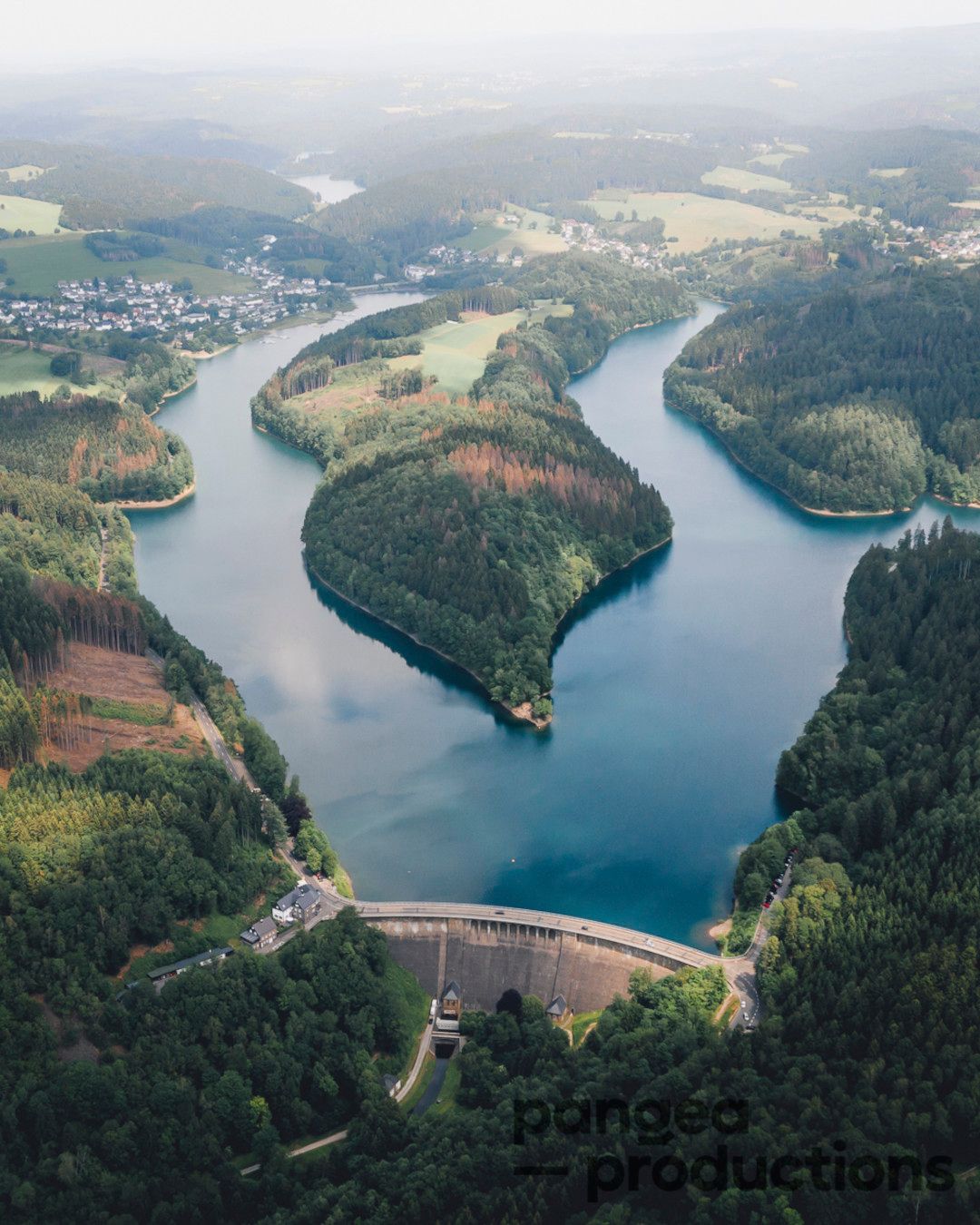 Aggertalsperre im Bergischen Land