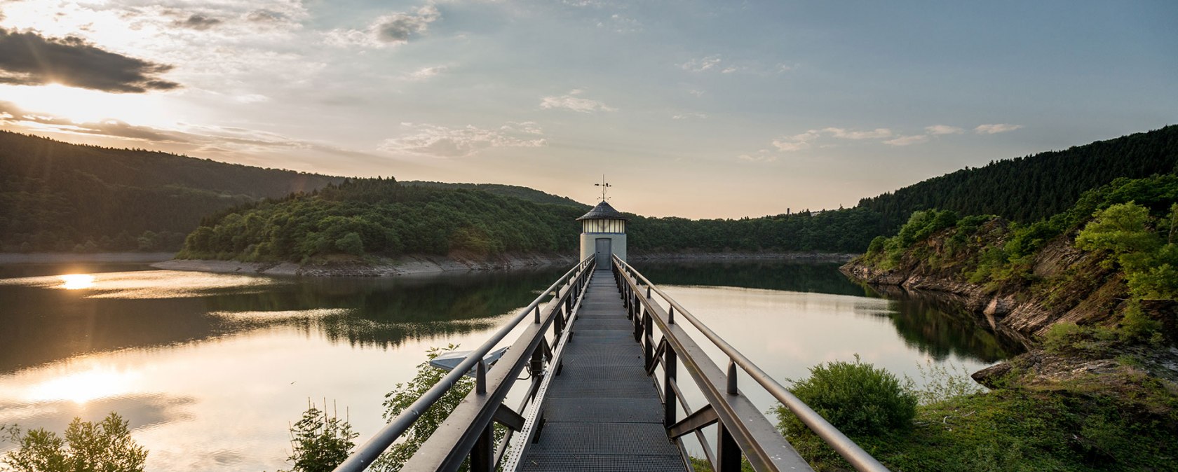 Urfttalsperre in der Eifel, © Dominik Ketz, Tourismus NRW e.V.