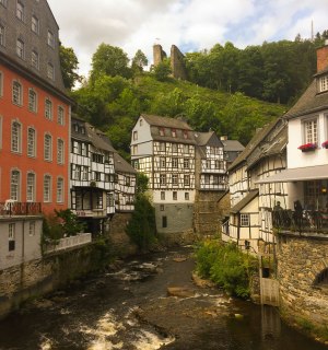 Der Blick auf die Rur in Monschau, © Tourismus NRW e.V.