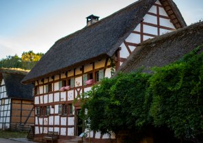 Ein Fachwerk-Schmuckstück aus der Baugruppe Eifel, © Tourismus NRW e.V.