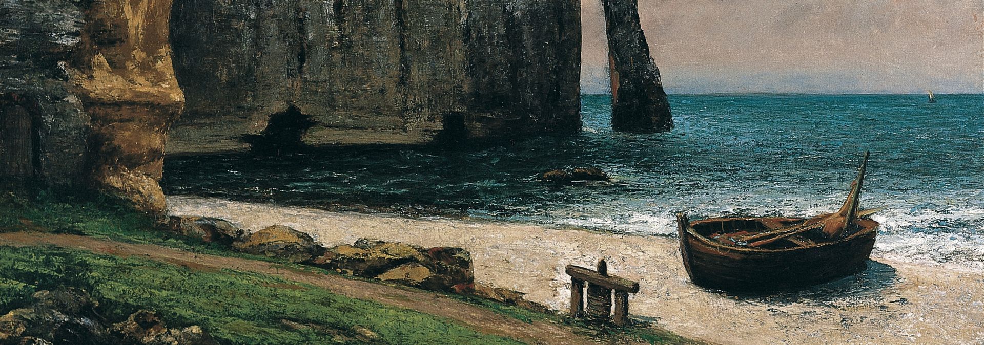 Gustave Courbet, Die Steilküste bei Étretat, um 1896