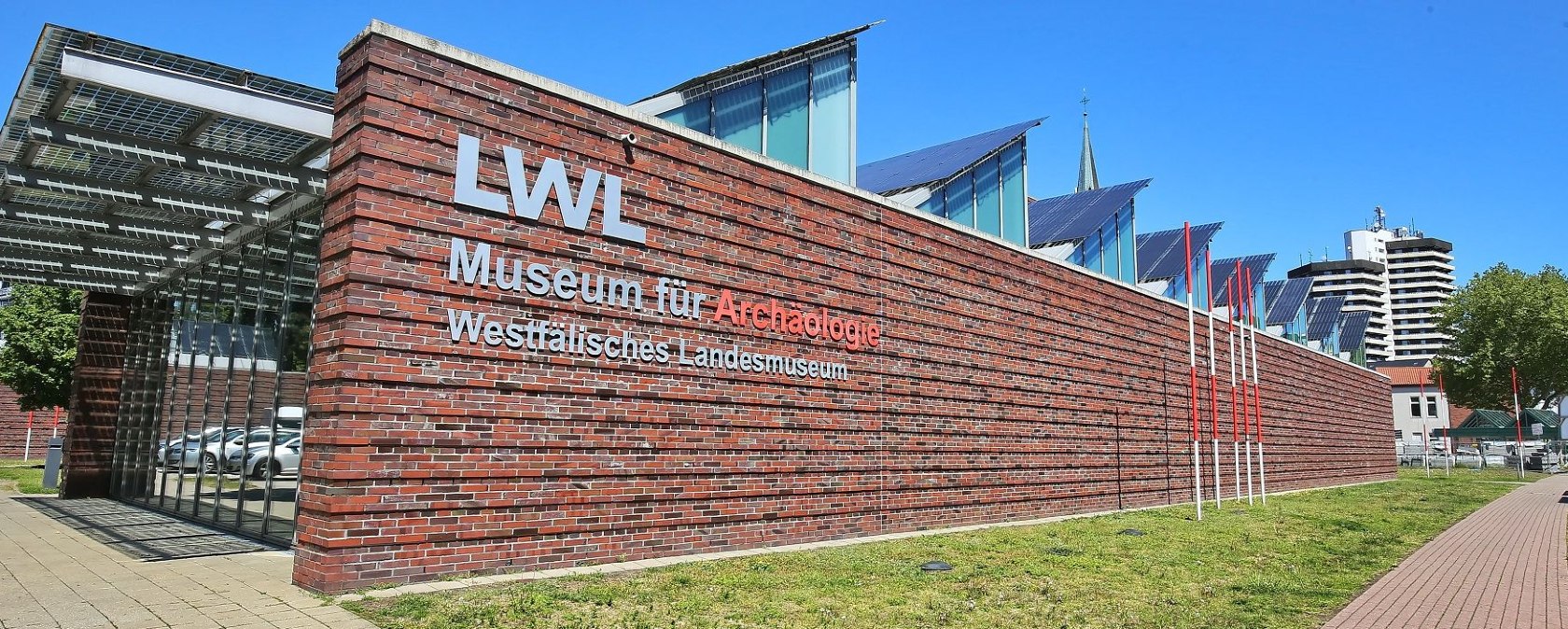LWL-Museum für Archäologie, Außenansicht, © LWL/G. Biedermann