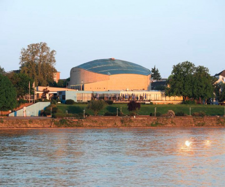 Beethovenhalle Ansicht Rheinseite, © Beethovenhalle
