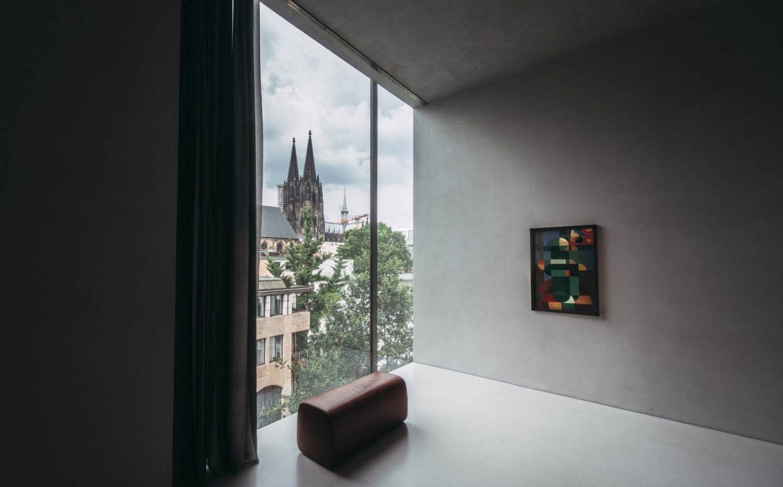 Museum Kolumba mit Blick auf den Dom in Köln, © Johannes Höhn