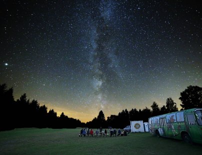 Sternenhimmel im Nationalpark Eifel, © Harald Bardenhagen
