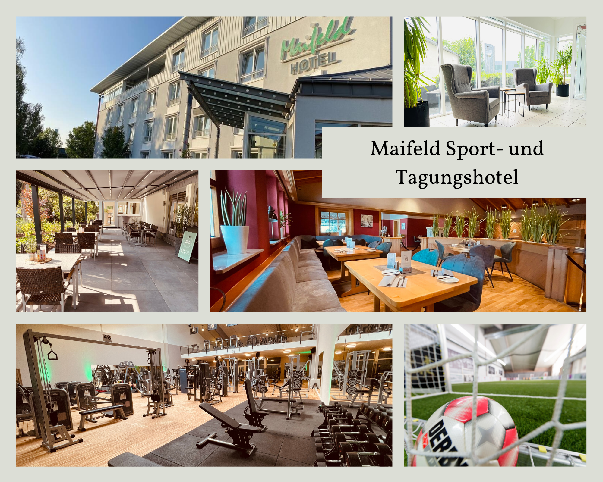 Hotel Maifeld - Collage 