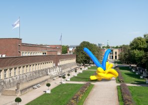 Augmented Reality Biennale, Skulptur und Bearbeitung Manuel Rossner, Foto Katja Illner , © NRW-Forum Düsseldorf