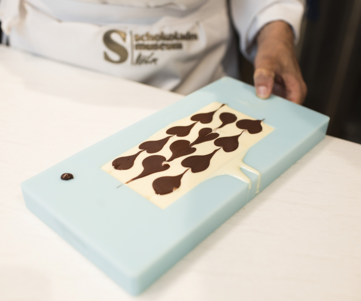 Liebevoll verzierte Schokoladentafel, © Ralph Sondermann, Tourismus NRW e.V.