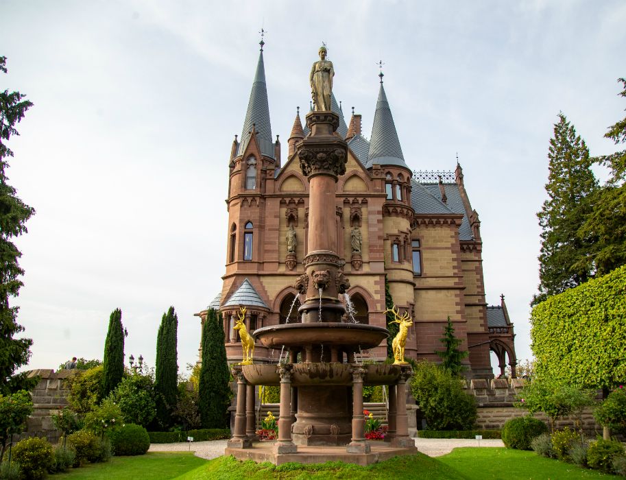 Einst von einem Börsenspekulant als Einfamilienhaus errichtet: Schloss Drachenburg