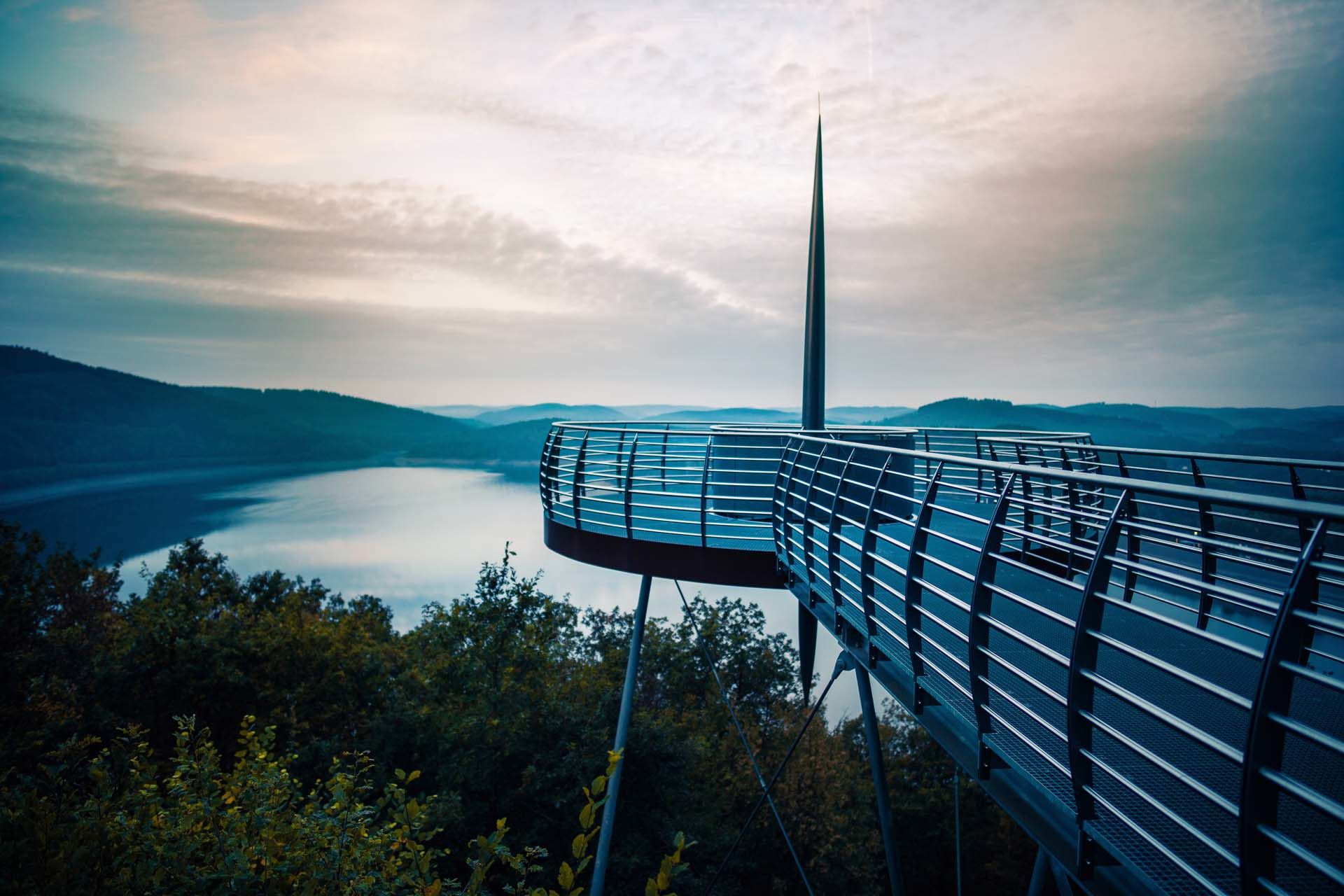 Biggeseeblick Aussichtsplattfom, Sauerland