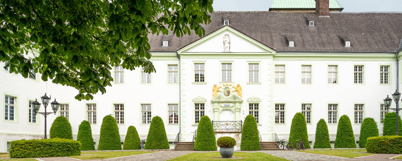 Der barocke Stil des ehemaligen Konventsgebäudes ist unverkennbar, © Münsterland e.V., Philipp Fölting